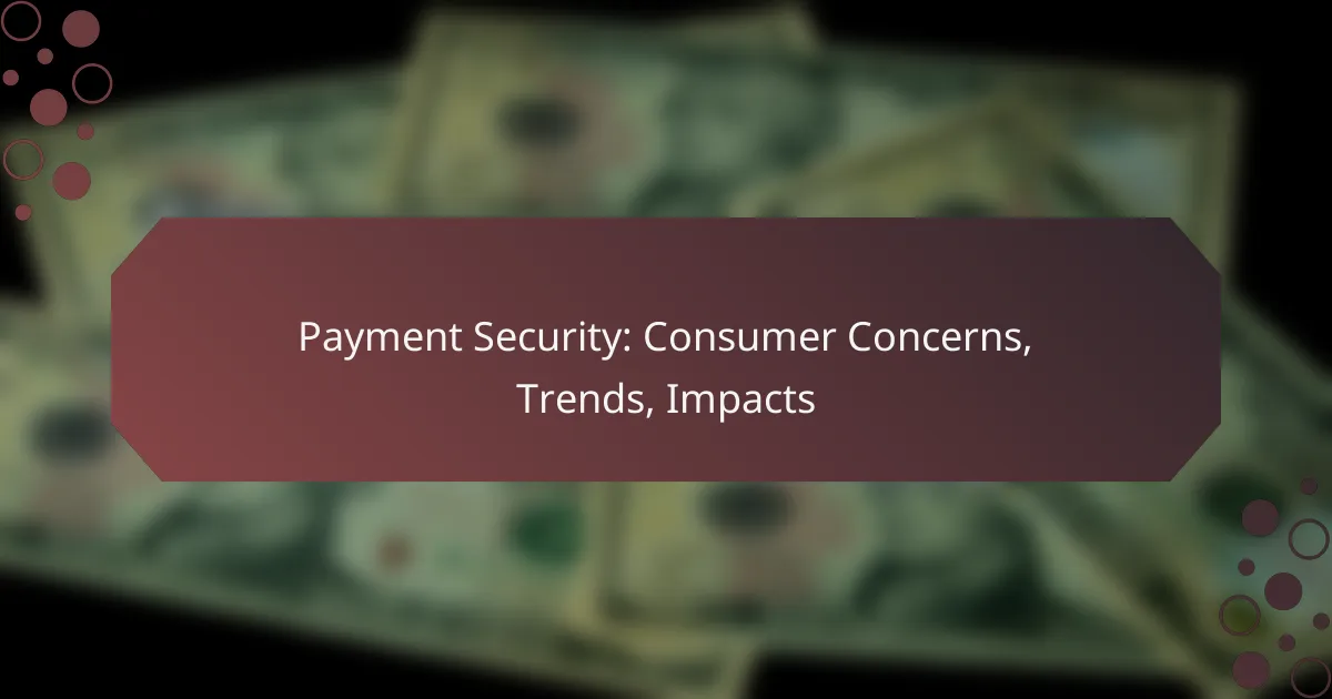 Payment Security: Consumer Concerns, Trends, Impacts